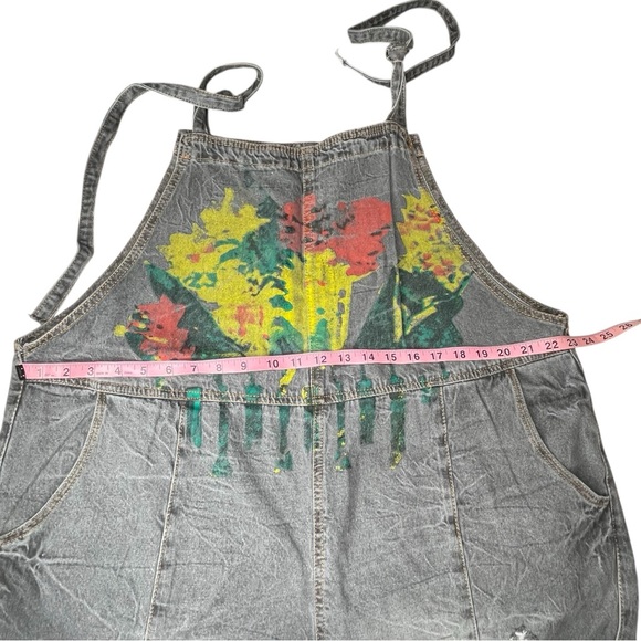 YESNO Women Jeans Cropped Pants Overalls - Picture 9 of 10